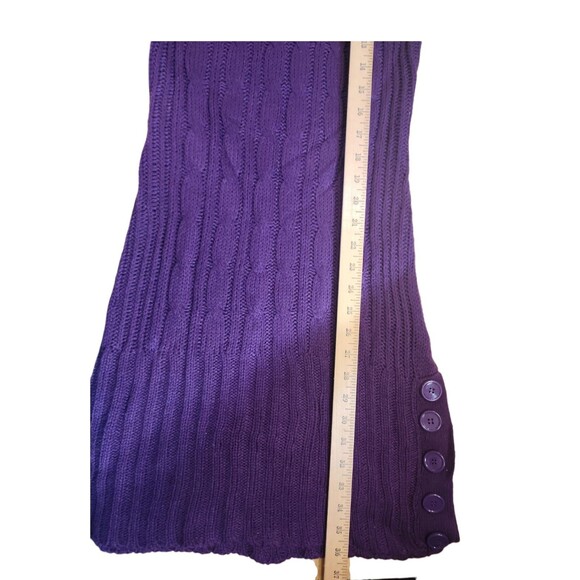 Jamie Nicole Collection Purple Knit Sweater Dress Women’s Medium - Picture 6 of 6